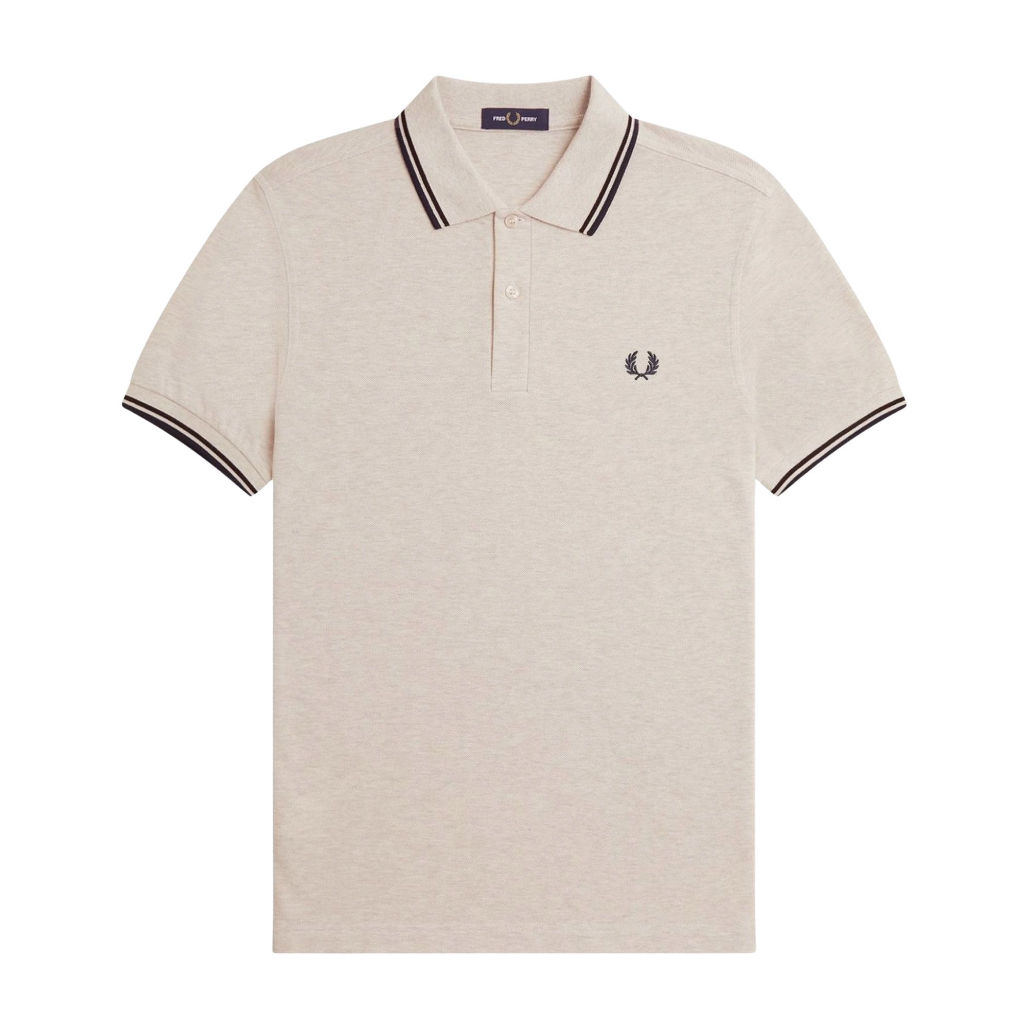 【FRED PERRY】Ls Twin Tipped Polo Shirt Fred Perry Twin Tipped Polo T Shirt Black | Mainline Menswear us
